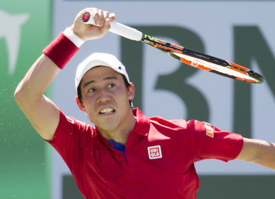 錦織、復帰戦でストレート勝ち ロジャーズ・カップ　