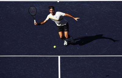 フェデラー「調子良かった」、58分完勝で4回戦へ BNPパリバOP