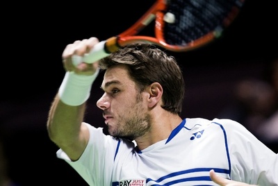 ワウリンカ、逆転勝利で準々決勝へ ABNアムロ世界テニストーナメント