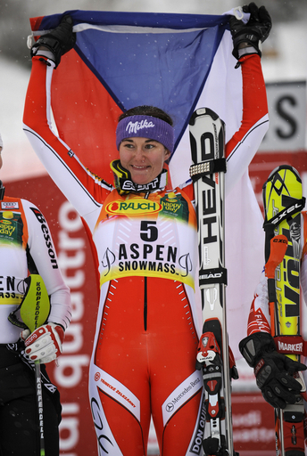 ザロブスカ 女子回転第2戦でW杯初優勝