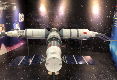中国の有人宇宙ステーション、2022年完成予定 約100トンで定員3人