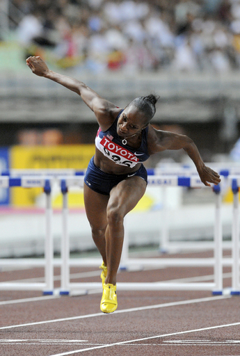 ペリー 女子100メートルハードルを制し大会2連覇