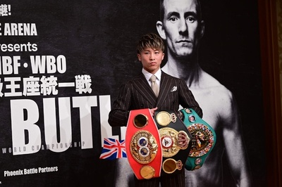 井上尚弥、12月に4団体王座統一戦 WBO王者バトラーと