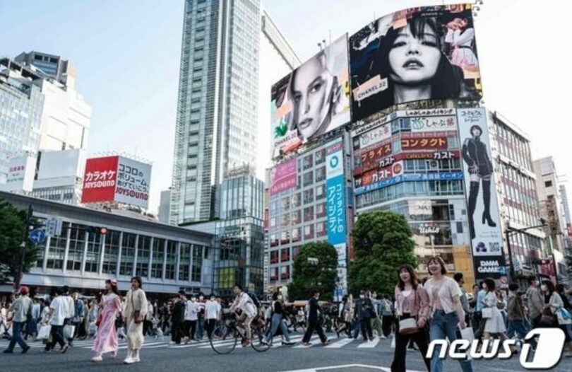 東京都内の賑わい(c)AFP/news1