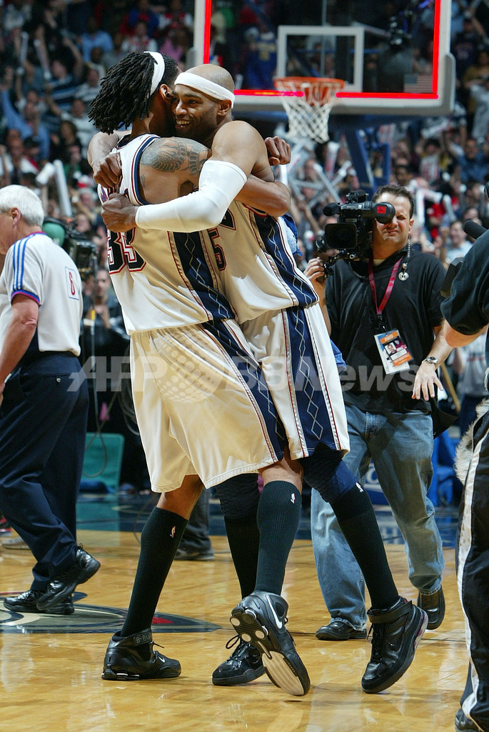 ＜06 07nba プレーオフ＞ネッツ ラプターズとの接戦を制しカンファレンス準決勝進出を決める 米国 写真38枚 国際ニュース：afpbb News