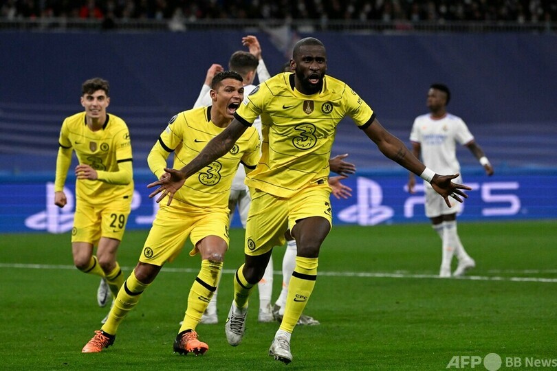 レアルがチェルシー下し欧州CL4強 ベンゼマが延長戦に決勝点