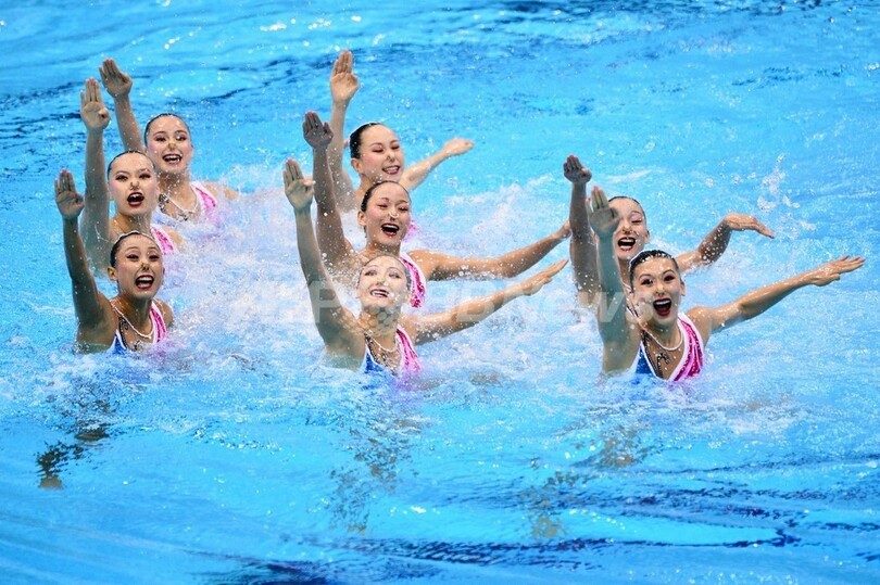 ロシアがシンクロナイズドスイミング・チームで4連覇