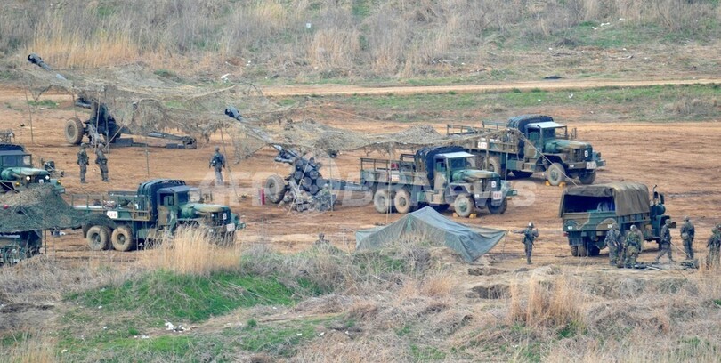 米韓軍事演習が終了、監視は継続