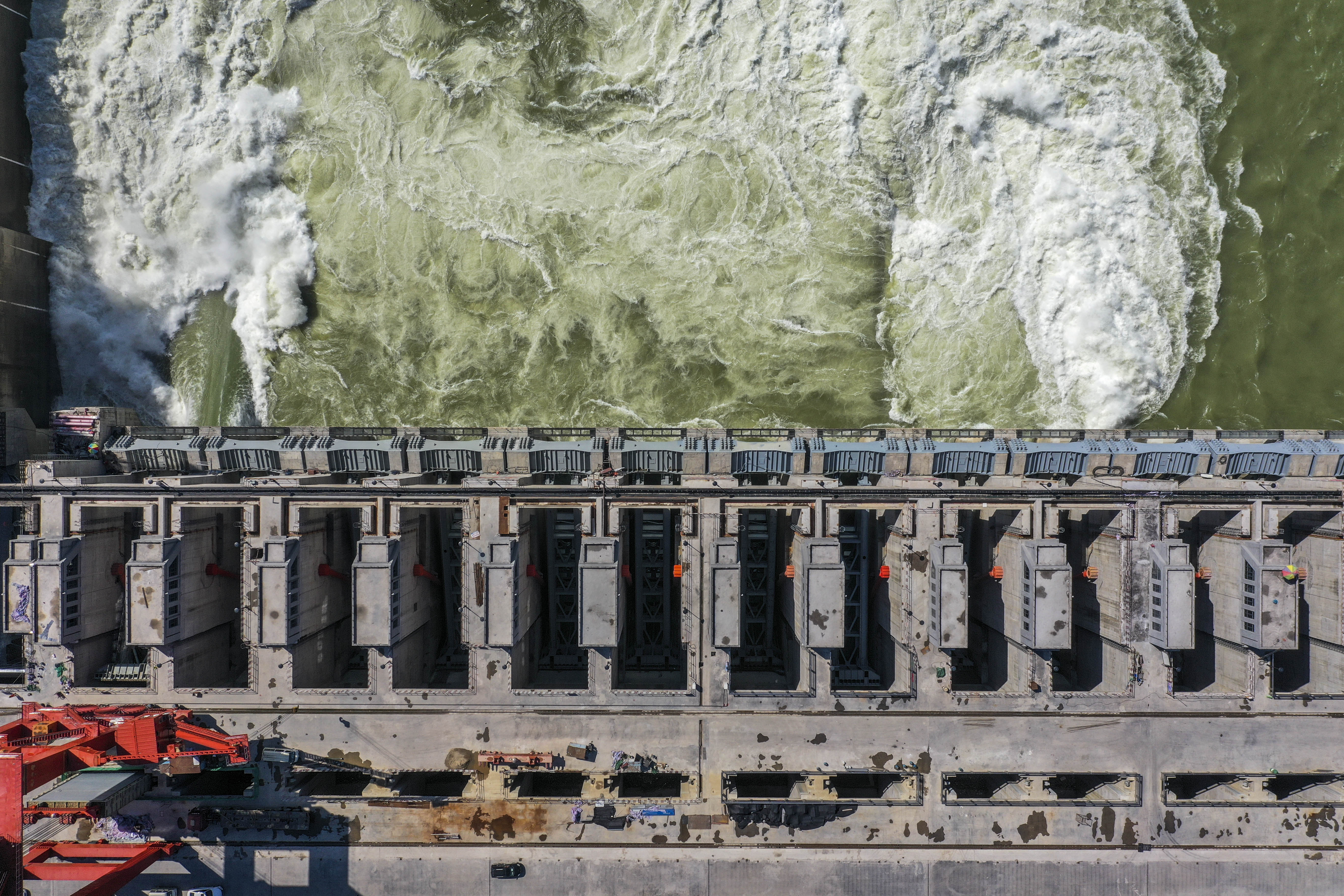 大藤峡ダム、水利センター左岸発電所が全面的に稼働 写真10枚 国際ニュース:AFPBB News