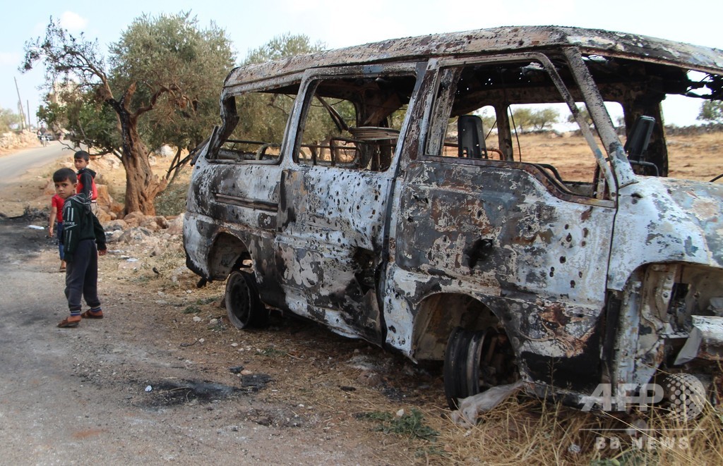 バグダディ容疑者急襲時に男2人を拘束、作戦の映像は今後公開 写真5枚 国際ニュース:AFPBB News