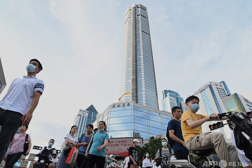 中国の突然揺れた超高層ビル、少しの修繕で「安全に使用」可能 写真2枚 国際ニュース：AFPBB News