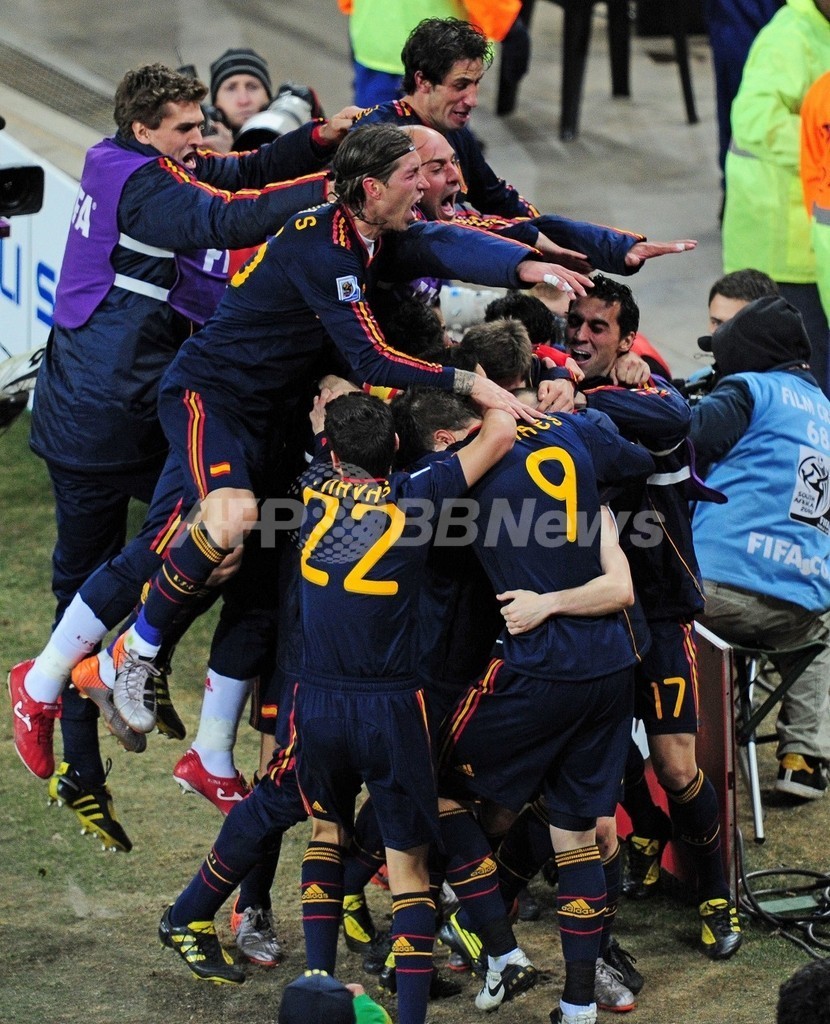 スペインが初優勝、オランダに延長1-0で勝利 W杯 写真29枚