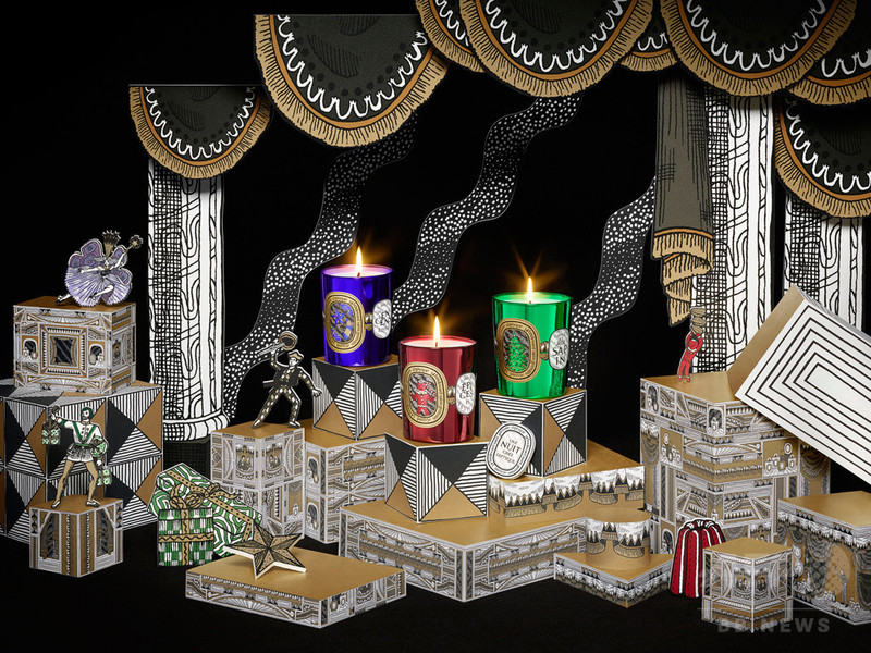 「ディプティック」注目アーティストとコラボ、新作フレグランスキャンドル