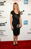 ニューヨーク（New York）で開催中の「2008トライベッカ映画祭（2008 Tribeca Film Festival）」で行われた映画『Finding Amanda』のプレミア上映会に登場した、テレビタレントのRamona Singer（2008年4月29日撮影）。(c)AFP/Getty Images/Stephen Lovekin