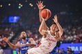 FIBAバスケットボール・ワールドカップ、17-32位順位決定ラウンド・グループO、日本対ベネズエラ。得点を狙う河村勇輝（2023年8月31日撮影）。(c)Yuichi YAMAZAKI / AFP
