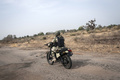 ナイジェリア北東部ボルノ州でバイクに乗る同国軍の兵士（2016年3月25日撮影、資料写真）。(c)STEFAN HEUNIS / AFP