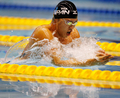 男子100メートル平泳ぎ・決勝に臨む北島。(c)AFP/Toru YAMANAKA