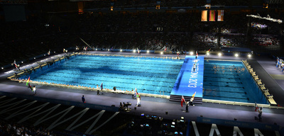 世界水泳の開会式で華麗なパフォーマンス