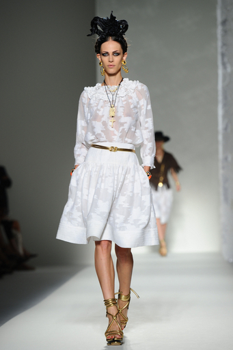 ＜12年春夏ミラノコレクション＞モスキーノ