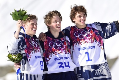 クリステンセンが金メダル、米国勢がメダル独占 ソチ五輪