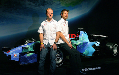 ＜07 F1＞ホンダが新車「RA107」のニューカラーを発表 - ロンドン