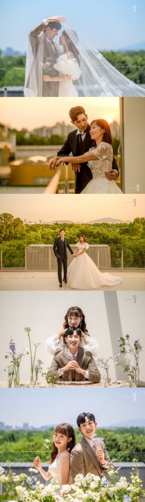オ・ナミ×パク・ミン、幸せなウェディング写真を公開…9月に結婚 – KOREA WAVE