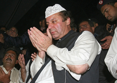 帰国のシャリフ氏が総選挙出馬、パキスタン政局さらに混乱か