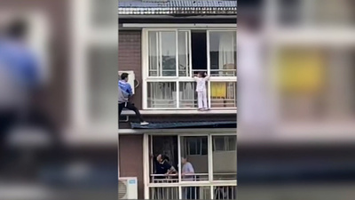 マンション6階の女児を助けた男性に約900万円の住居の褒賞、中国・四川省