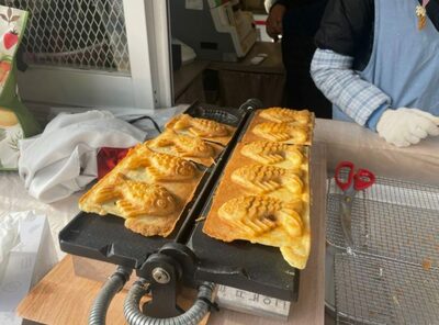 冬に人気の韓国「たい焼き」…原材料高騰で“金パン”に