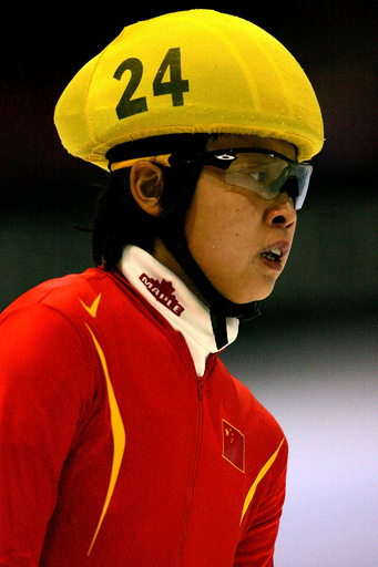 王濛 ショートトラックW杯第1戦女子500メートルでも優勝