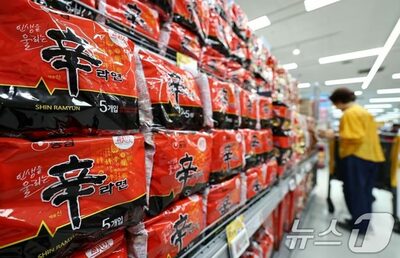 ソウルで「辛ラーメン」が販売首位…6区では「チャパゲティ」が1位