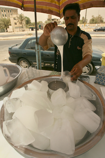 バグダッドでヨーグルトドリンクはいかが