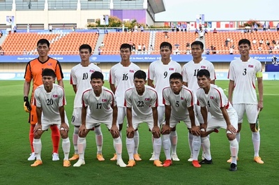 北朝鮮、国際復帰戦で勝利 アジア大会・サッカー男子