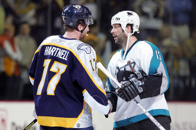 ＜06-07NHL プレーオフ＞シャークス プレデターズを降しカンファレンス準決勝進出を決める - 米国