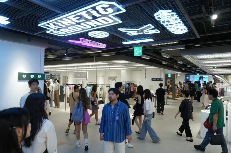ロッテ百貨店本店9階「キネティック グラウンド」＝ロッテ百貨店提供(c)news1