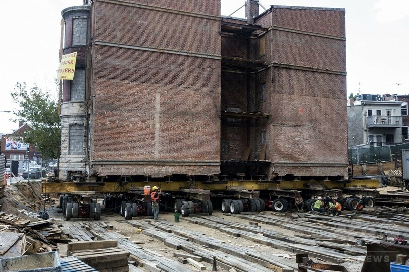 歴史的建造物の大胆な引っ越し、米国