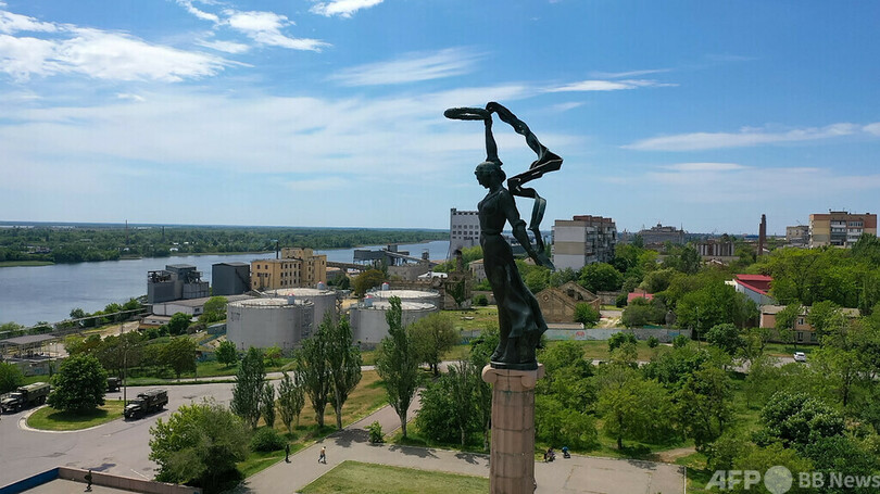 ヘルソンは軍撤退後も「ロシアの支配対象」 大統領府