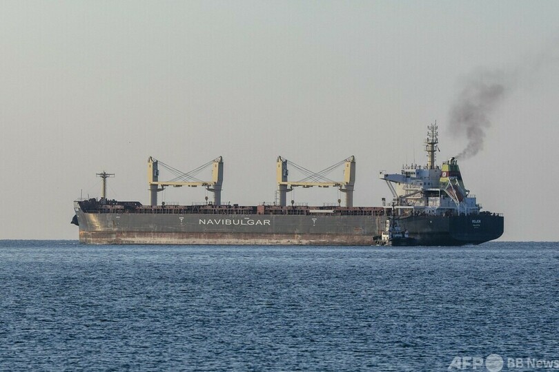 ウクライナ産穀物載せた貨物船、さらに3隻出航 トルコ国防省