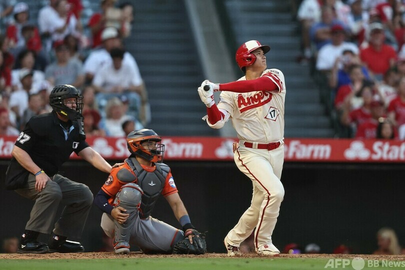大谷翔平が34号ソロ弾、エンゼルスは惜敗