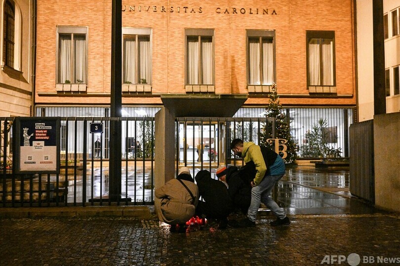 チェコ大学で銃撃、14人死亡 容疑者は同大の学生