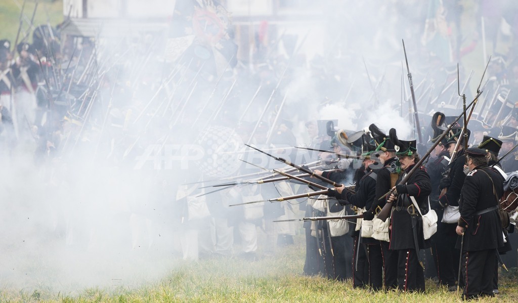 「ライプチヒの戦い」から200年、独で再現イベント 写真21枚 国際ニュース:AFPBB News