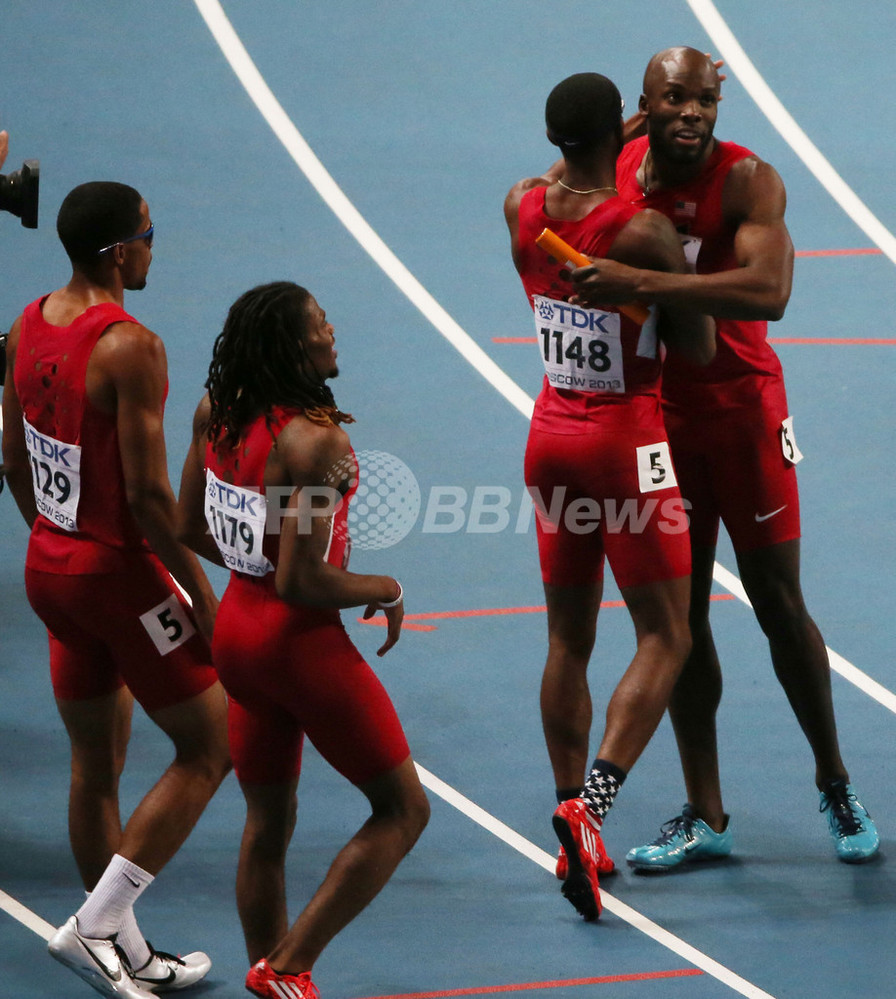 米国が男子4 400mリレーで優勝 第14回世界陸上 写真6枚 国際ニュース Afpbb News