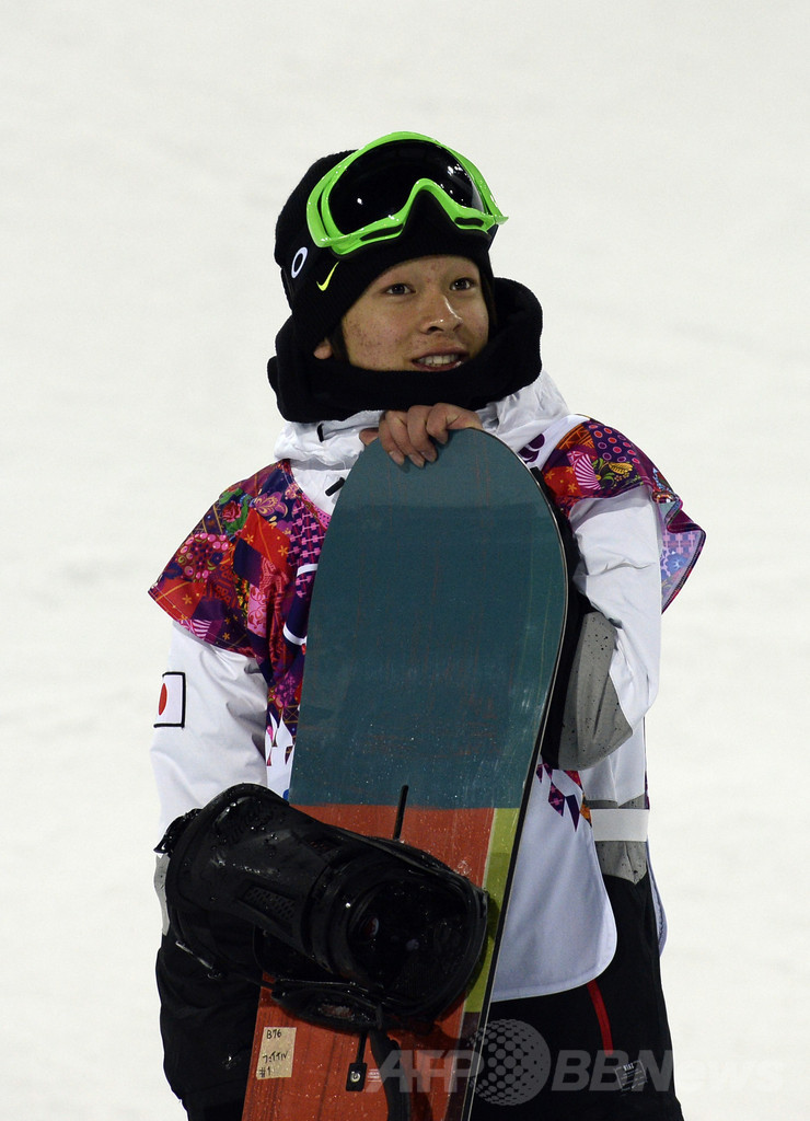 平野、スノーボード男子ハーフパイプで銀メダル ソチ五輪 写真12枚