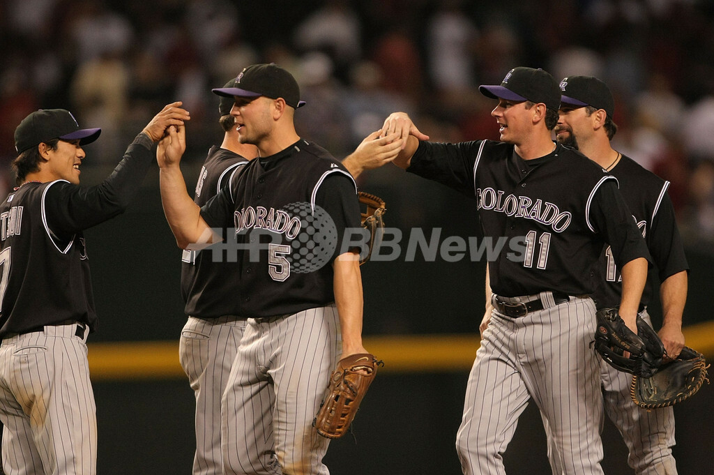 ロッキーズ ダイヤモンドバックスに先勝 国際ニュース Afpbb News