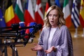 イタリアのジョルジャ・メローニ首相。ベルギー・ブリュッセルで（2024年6月28日撮影）。(c)Ludovic MARIN / AFP