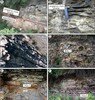 調査地域の地質岩相（撮影日不明）。(c)Xinhua News