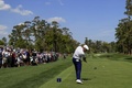 男子ゴルフ米国ツアー、プレーヤーズ選手権最終日。1番でティーショットを打つブライソン・デシャンボー（2021年3月14日撮影）。(c)Sam Greenwood/Getty Images/AFP