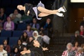 24-25フィギュアスケートグランプリ（GP）シリーズ第1戦、スケートアメリカ。ペア・ショートプログラム（SP）の演技に臨む三浦璃来/木原龍一組（2024年10月18日撮影）。(c)Geoff Robins / AFP