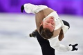 平昌冬季五輪、フィギュアスケート団体戦、男子シングル・ショートプログラム（SP）の演技に臨むアレクセイ・ビシェンコ（2018年2月9日撮影）。(c)AFP PHOTO / Mladen ANTONOV