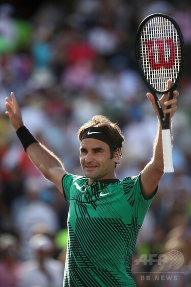 フェデラー「ラッキーだった」MP2本しのぎ劇的勝利 マイアミOP 写真1枚